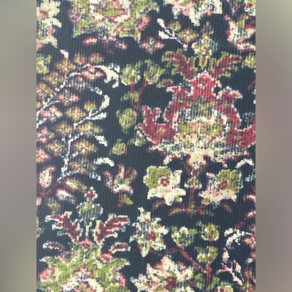 NWT Pilcro for Anthropologie The Icon Flare Corduroy Pants Navy Background Sz 27 - Picture 14 of 16